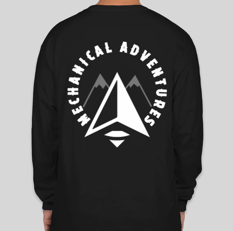 Long Sleeve MAd Tee - Black